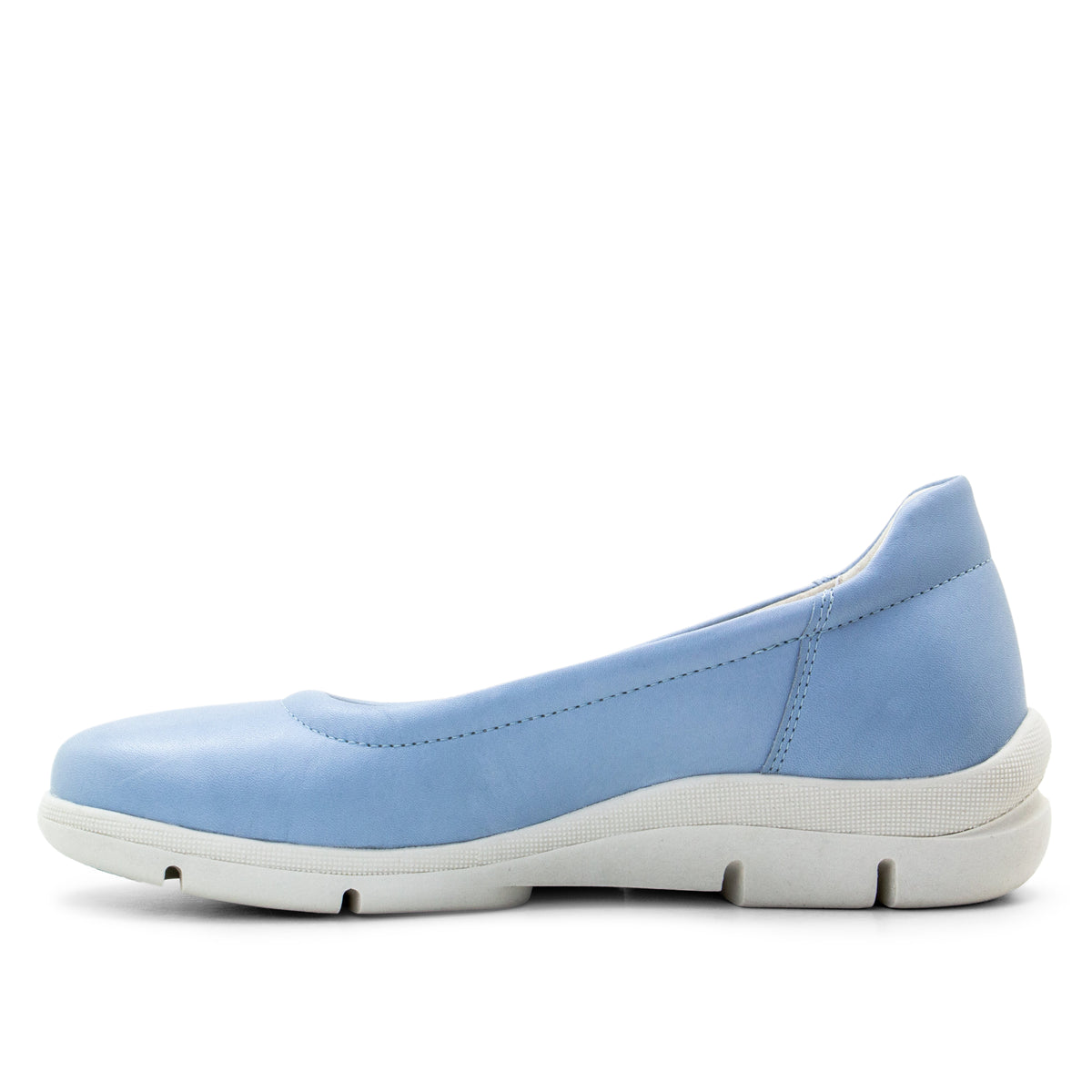 Vanessa Leather Slip-On Wedge