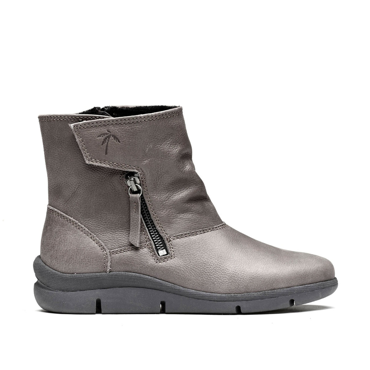 Vida Leather Slouch Bootie