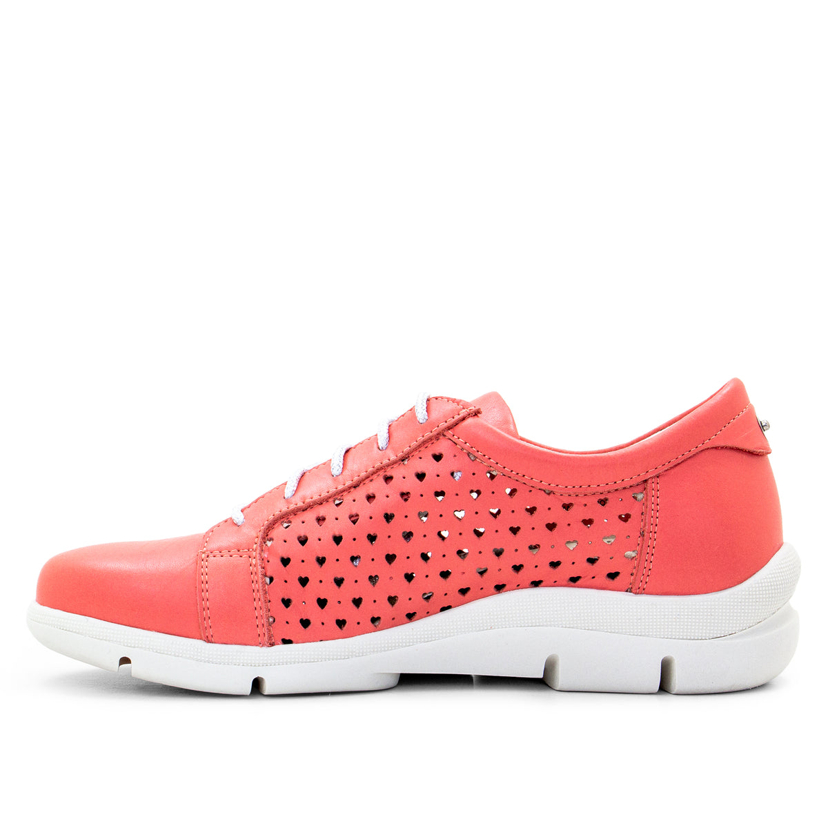Vivian Perforated Leather Lace-Up Shoe