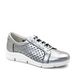 Vivian Perforated Leather Lace-Up Shoe